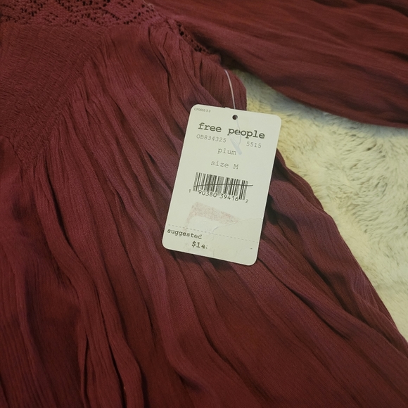 Free People embroidered dress NWT - Picture 3 of 4